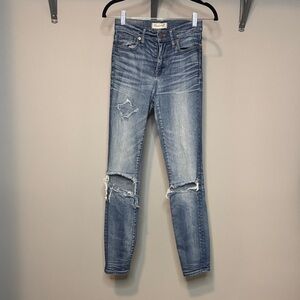 Madewell High Riser Skinny Jeans